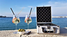 Load image into Gallery viewer, Gabriel Glas Travel Case GOLD Edition - iWine.sg