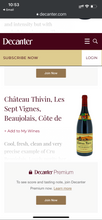 Load image into Gallery viewer, Château Thivin Sept Vignes 2018 - iWine.sg