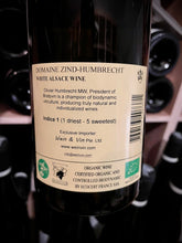 Load image into Gallery viewer, ZInd Humbrecht Pinot Gris Roche Calcaire Back label