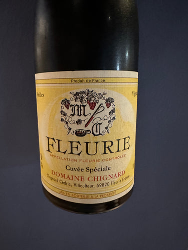 Domaine Chignard Fleurie Cuvée Speciale 2012 - iWine.sg