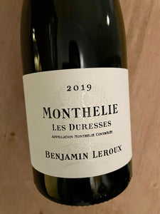 Benjamin Leroux Monthelie Les Duresses 2019 - iWine.sg