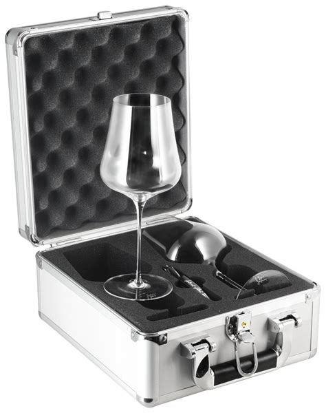 Gabriel Glas Travel Case GOLD Edition– iWine.sg