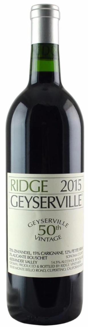 Ridge Geyserville 2017 (Zinfandel) - iWine.sg