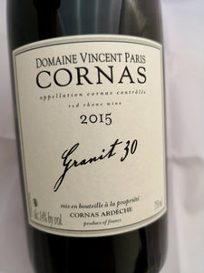 Vincent Paris 'Granit 30' 2015 - iWine.sg