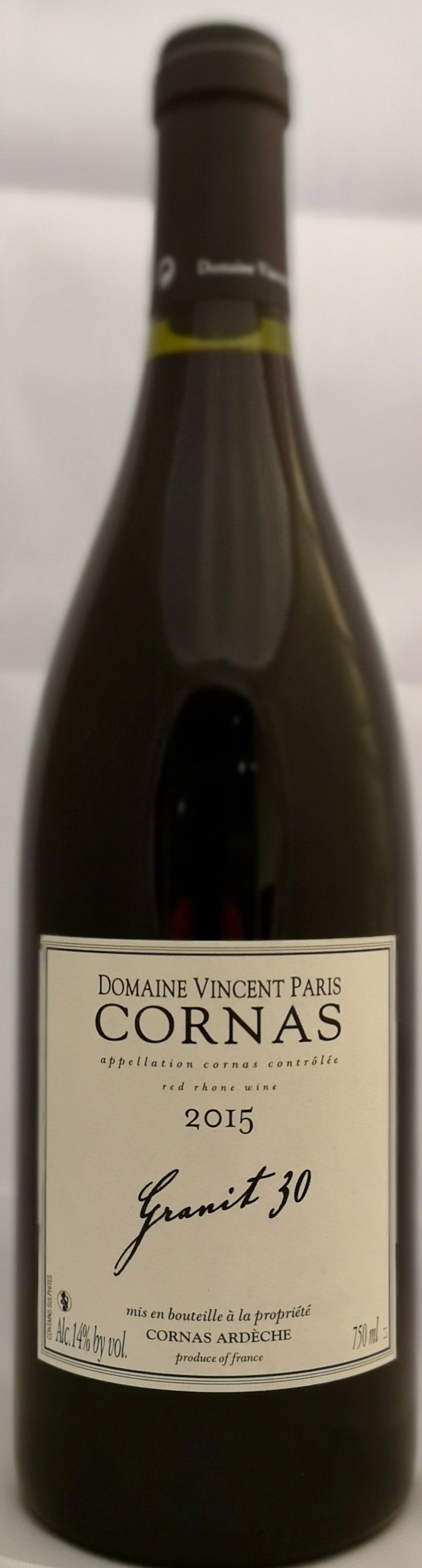 Vincent Paris 'Granit 30' 2015 - iWine.sg
