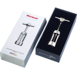 Bouchon à Champagne Westmark Tappa Monopol - Acier Chromé/plastique ABS, étanche, Pour Bouteilles De Vin Mousseux - 4