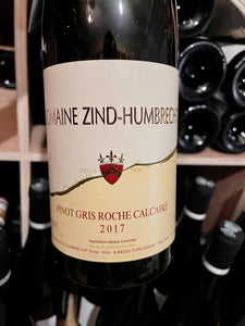 Ind Humbrecht Pinot Gris Roche Calcaire label